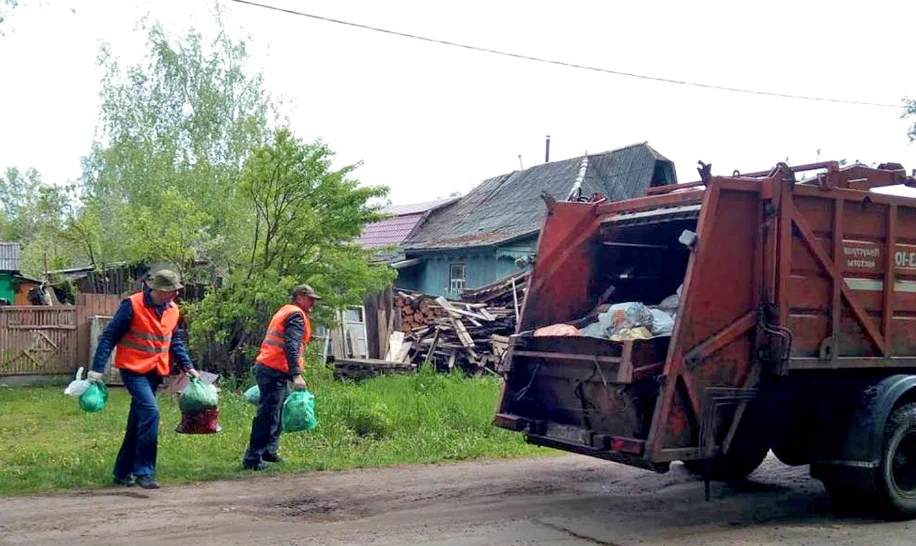 Вывоз мусора из частного дома в Балтийске в октябре