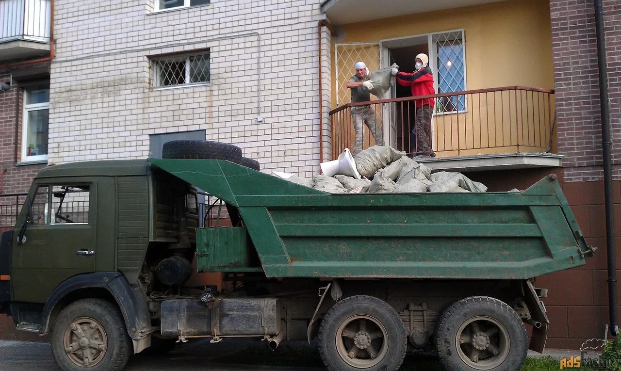 Вывоз мусора с грузчиками и погрузкой в Балтийске от 2345 руб. — ПроМусор, услуги под ключ