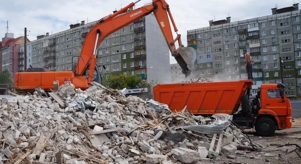 Профессиональный вывоз строительного мусора в Балтийске в октябре