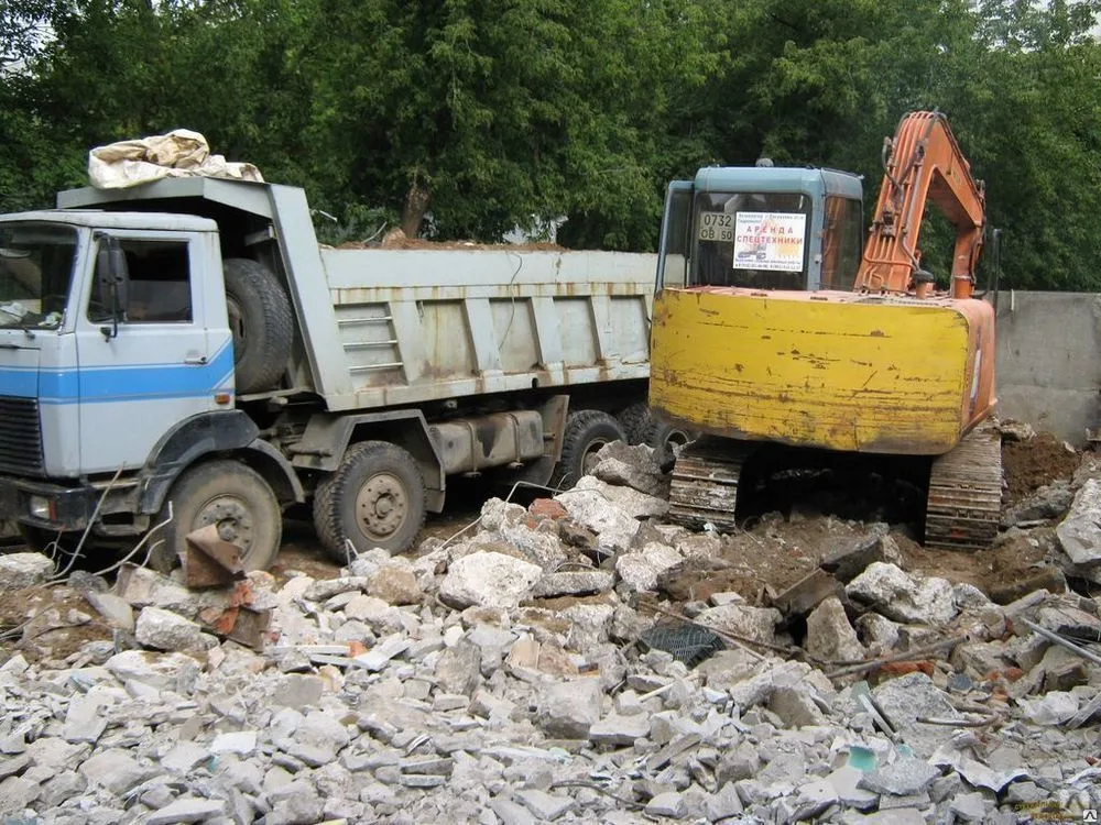 Вывоз бетонного боя и утилизация в Балтийске в октябре